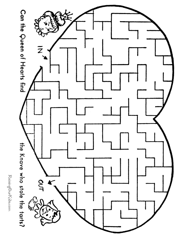 Printable Mazes For 5 Year Olds