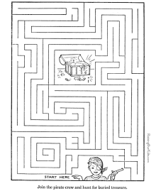 Mazes for Kids - Printable and Free!