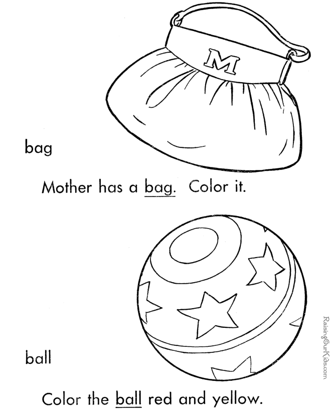 Color by number coloring sheet