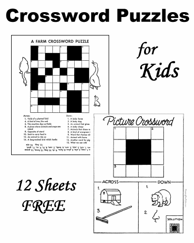 Crossword Puzzles For Kids,Buckwheat Plant