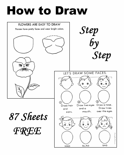 How to Draw for Kids - Step by step drawing!